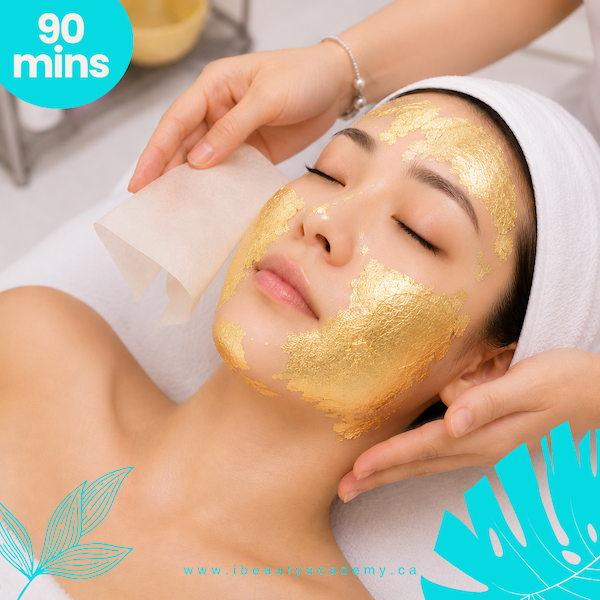 24K Gold Facial – Firming · Lifting · Anti-Aging · Glow