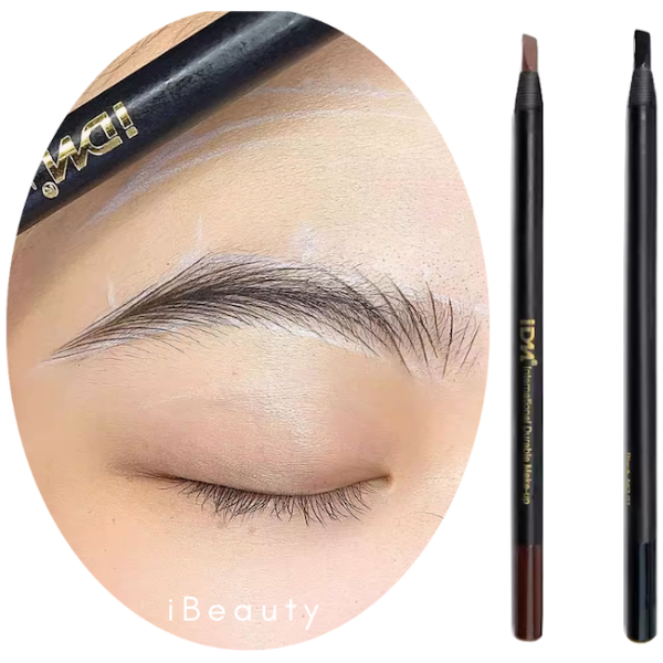 IDM Ultra-fine Eyebrow Pencil (Black & Brown) - PMU, Numbing Cream & Beauty Products to Canada | USA | Australia | Austria | Denmark | UK | France | Germany | Ireland | Italy | Netherlands | New Zealand...