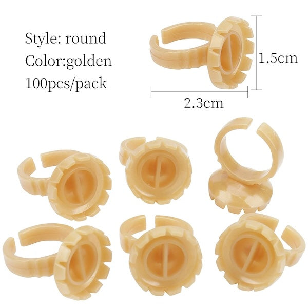 Disposable Ring Ink Cup - PMU, Numbing Cream & Beauty Products to Canada | USA | Australia | Austria | Denmark | UK | France | Germany | Ireland | Italy | Netherlands | New Zealand...