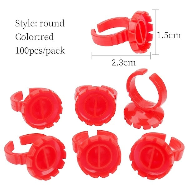 Disposable Ring Ink Cup - PMU, Numbing Cream & Beauty Products to Canada | USA | Australia | Austria | Denmark | UK | France | Germany | Ireland | Italy | Netherlands | New Zealand...