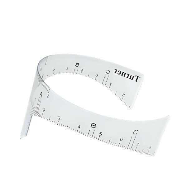U Type Plastic Eyebrow Ruler - PMU, Numbing Cream & Beauty Products to Canada | USA | Australia | Austria | Denmark | UK | France | Germany | Ireland | Italy | Netherlands | New Zealand...