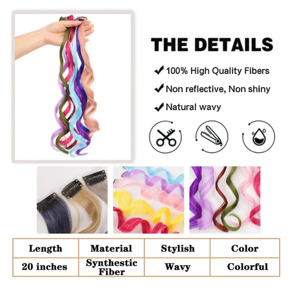 Colored Curly Hair Extensions - PMU, Numbing Cream & Beauty Products to Canada | USA | Australia | Austria | Denmark | UK | France | Germany | Ireland | Italy | Netherlands | New Zealand...