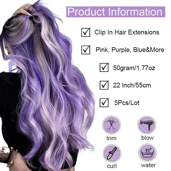 Colored Straight Hair Extensions - PMU, Numbing Cream & Beauty Products to Canada | USA | Australia | Austria | Denmark | UK | France | Germany | Ireland | Italy | Netherlands | New Zealand...