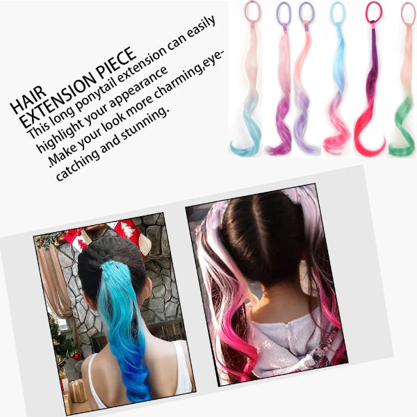 Colored Curly Ponytail Hair Extensions - PMU, Numbing Cream & Beauty Products to Canada | USA | Australia | Austria | Denmark | UK | France | Germany | Ireland | Italy | Netherlands | New Zealand...