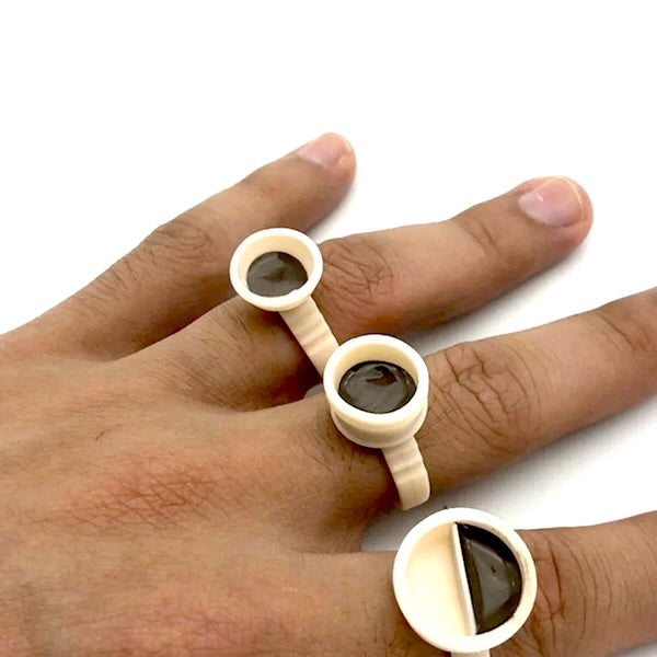 Disposable Silicone Ring Ink Cups - PMU, Numbing Cream & Beauty Products to Canada | USA | Australia | Austria | Denmark | UK | France | Germany | Ireland | Italy | Netherlands | New Zealand...