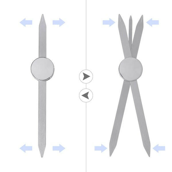 Three-Point Symmetrical Makeup Caliper Ruler - PMU, Numbing Cream & Beauty Products to Canada | USA | Australia | Austria | Denmark | UK | France | Germany | Ireland | Italy | Netherlands | New Zealand...