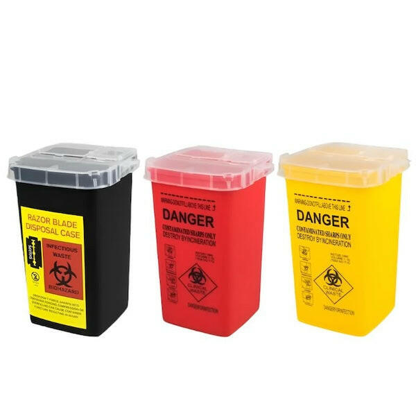 Sharps Waste Container - PMU, Numbing Cream & Beauty Products to Canada | USA | Australia | Austria | Denmark | UK | France | Germany | Ireland | Italy | Netherlands | New Zealand...
