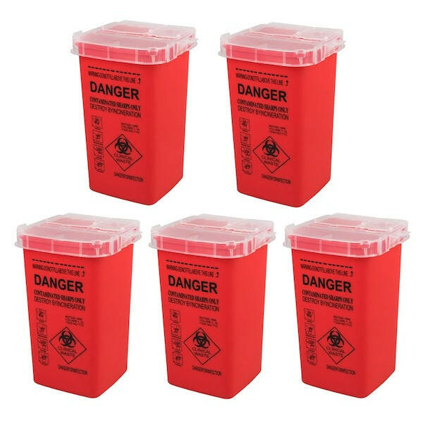 Sharps Waste Container - PMU, Numbing Cream & Beauty Products to Canada | USA | Australia | Austria | Denmark | UK | France | Germany | Ireland | Italy | Netherlands | New Zealand...