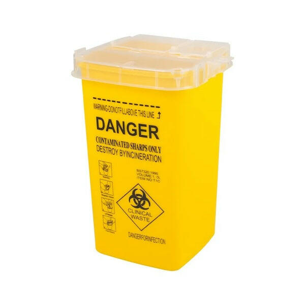 Sharps Waste Container - PMU, Numbing Cream & Beauty Products to Canada | USA | Australia | Austria | Denmark | UK | France | Germany | Ireland | Italy | Netherlands | New Zealand...