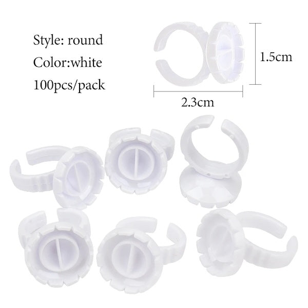 Disposable Ring Ink Cup - PMU, Numbing Cream & Beauty Products to Canada | USA | Australia | Austria | Denmark | UK | France | Germany | Ireland | Italy | Netherlands | New Zealand...