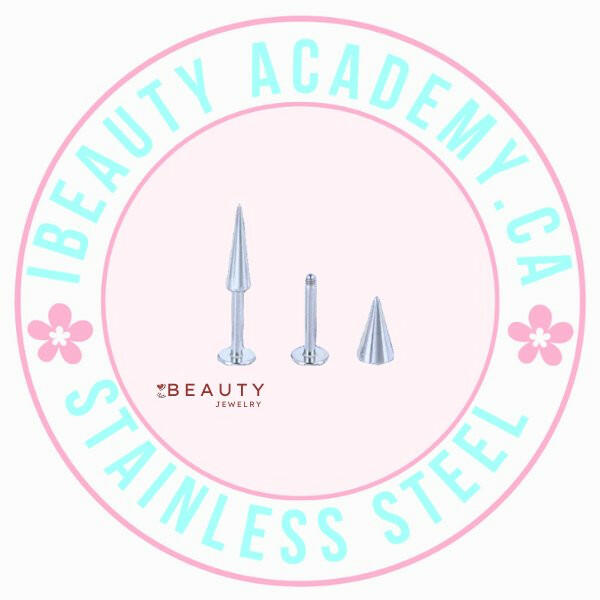 Earrings - Fashion Spike Flat Back - PMU, Numbing Cream & Beauty Products to Canada | USA | Australia | Austria | Denmark | UK | France | Germany | Ireland | Italy | Netherlands | New Zealand...