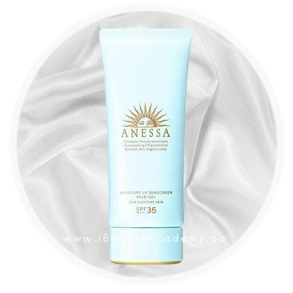 SHISEIDO ANESSA - Moisture UV Sunscreen Mild Gel SPF35 PA+++ - PMU, Numbing Cream & Beauty Products to Canada | USA | Australia | Austria | Denmark | UK | France | Germany | Ireland | Italy | Netherlands | New Zealand...
