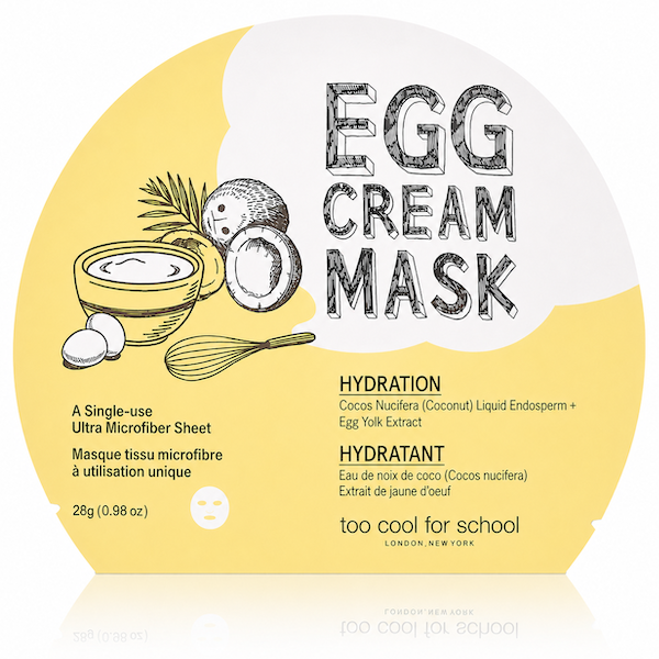 Too Cool For School - Egg Cream Mask (Hydration)