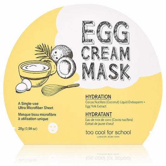 Too Cool For School Egg Cream Mask – Hydration