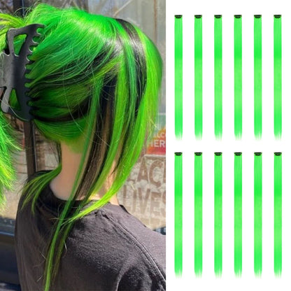 Mixed or Single-Colored Hair Extensions