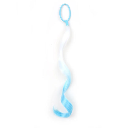 Colored Curly Ponytail Hair Extensions