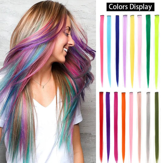 Colored Straight Hair Extensions