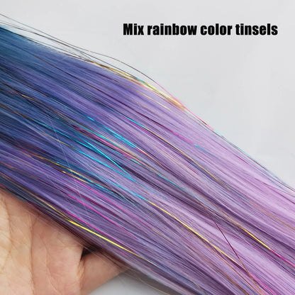 Colored Straight Ponytail Extensions