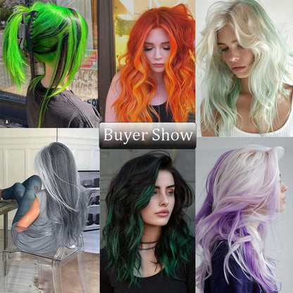Mixed or Single-Colored Hair Extensions