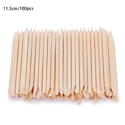 Wood Stick Nail Art Pushers